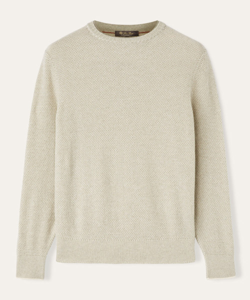 T-30519<br><b>LORO PIANA</b><br>시티 풀 크루넥 니트</b><br>[매장가-290만원대]