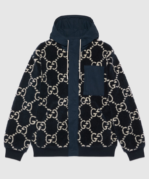 JK-23883<br><b>GUCCI</b><br>GG 퍼지 패브릭 자카드 재킷</b><br>[매장가-500만원대]