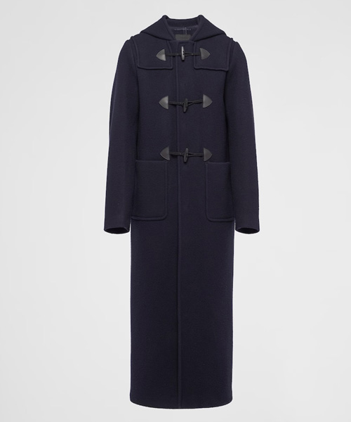 JK-23851<br><b>PRADA</b><br>울 더플 롱 코트</b><br>[매장가-640만원대]
