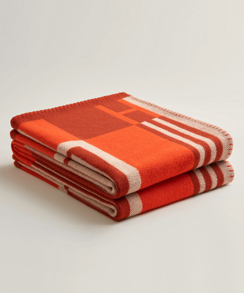 A-42059<br><b>HERMES</b><br>이타케 블랫킹 담요</b><br>[매장가-270만원대]