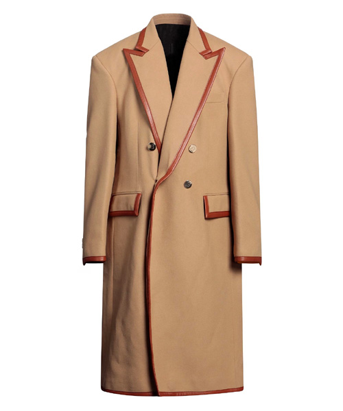 JK-23820<br><b>BALMAIN</b><br>가죽 & 울 더블 버튼 롱 코트</b><br>[매장가-800만원대]