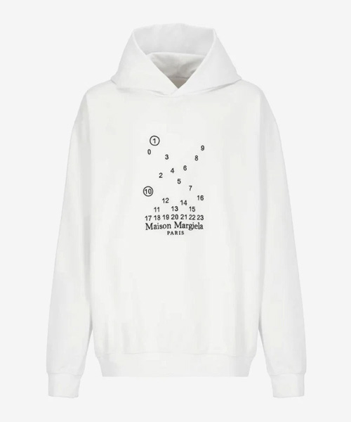 T-30568<br><b>MAISON MARGIELA</b><br>로고 후드 스웨트셔츠</b><br>[매장가-110만원대]