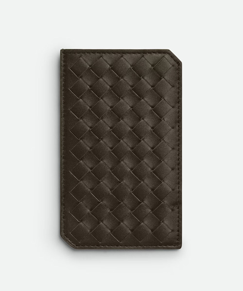A-41963<br><b>BOTTEGA VENETA</b><br>인트레치아토 피콜로 버티컬 카드케이스</b><br>[매장가-50만원대]