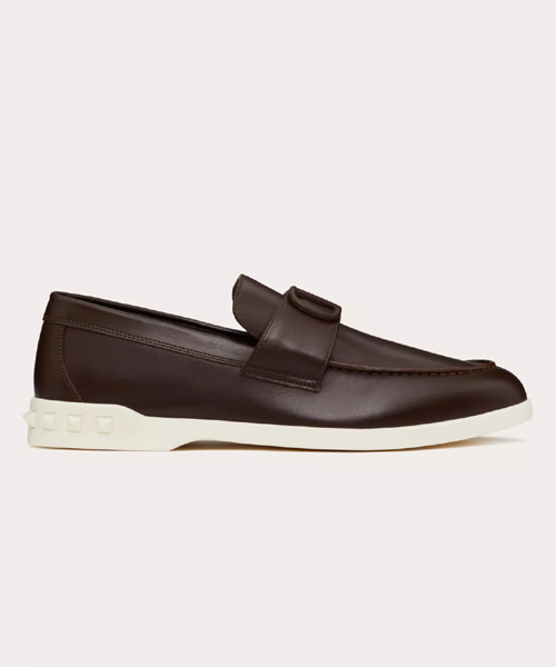 A-41991<br><b>VALENTINO</b><br>레저 플로우 송아지 가죽 로퍼</b><br>[매장가-100만원대]