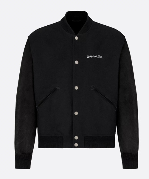 JK-23870<br><b>DIOR</b><br>울 블렌드 & 양가죽 바시티 재킷</b><br>[매장가-540만원대]