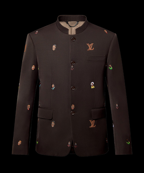 JK-24078<br><b>LOUIS VUITTON</b><br>엠브로이더드 캐시미어 가디건</b><br>[매장가-400만원대]