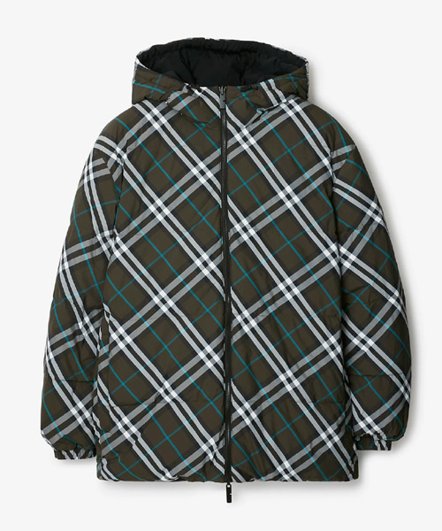 JK-23954<br><b>BURBERRY</b><br>리버서블 체크 나일론 퍼퍼 재킷</b><br>[매장가-290만원대]