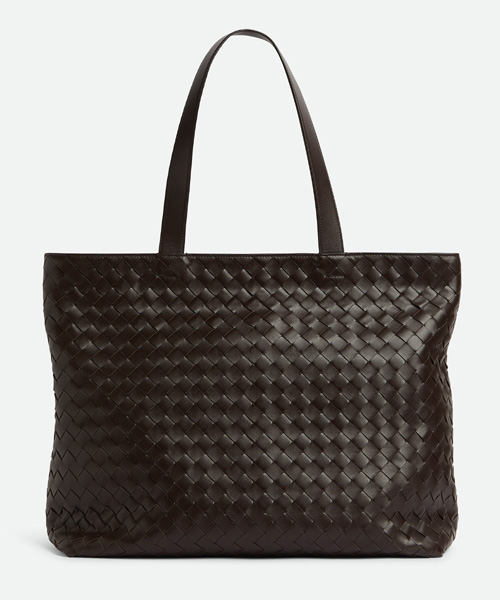 A-42094<br><b>BOTTEGA VENETA</b><br>라지 인트레치아토 지퍼 토트 백</b><br>[매장가-500만원대]