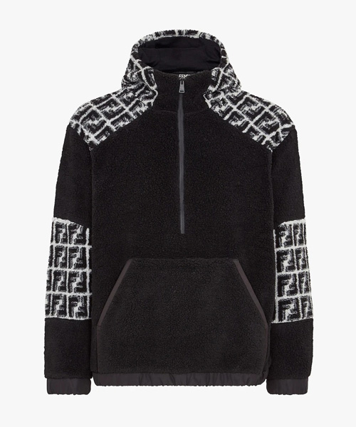 T-30515<br><b>FENDI</b><br>시그니처 패턴 패브릭 후디</b><br>[매장가-200만원대]