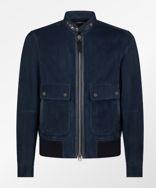 JK-23785<br><b>TOM FORD</b><br>스웨이드 파이롯트 봄버 자켓</b><br>[매장가-1000만원대]