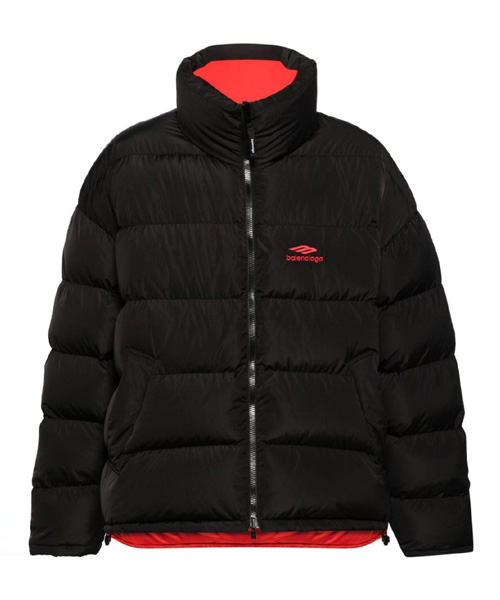 JK-24092<br><b>BALENCIAGA</b><br>로고 프린트 리버시블 푸퍼 자켓</b><br>[매장가-500만원대]