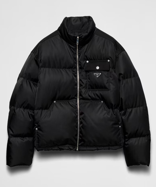 JK-24201<br><b>PRADA</b><br>리나일론 크롭 다운 자켓</b><br>[매장가-390만원대]
