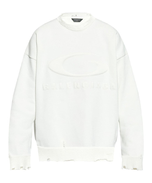 T-30593<br><b>BALENCIAGA</b><br>로고 엠보스드 스웨트셔츠</b><br>[매장가-300만원대]