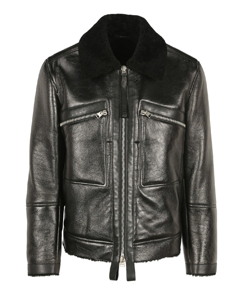 JK-24310<br><b>TOM FORD</b><br>시어링 가죽 자켓</b><br>[매장가-1000만원대]