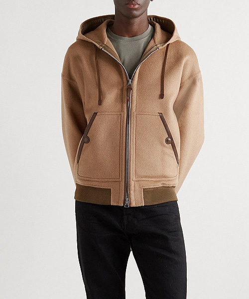 JK-24273<br><b>TOM FORD</b><br>더블 페이스 후드 집업 울 자켓</b><br>[매장가-800만원대]