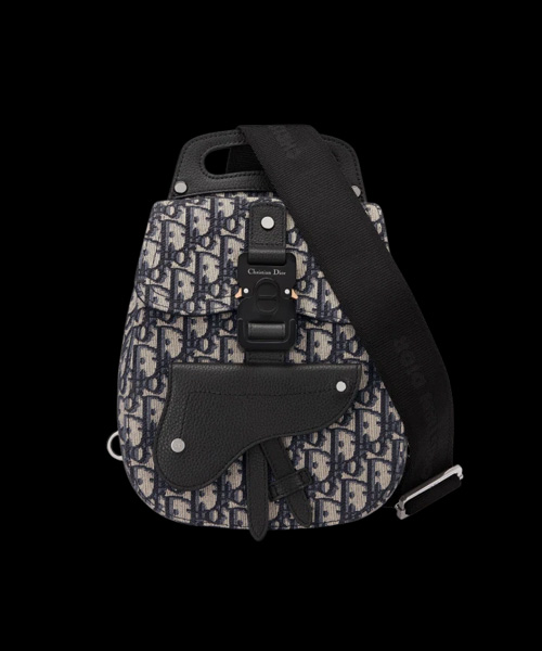 A-42494<br><b>DIOR</b><br>갤럽 슬링백 그레인드 카프스킨 디올 오블리크 자카드</b><br>[매장가-350만원대]