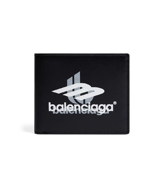 A-42342<br><b>BALENCIAGA</b><br>캐쉬 박스 스퀘어 폴디드 지갑</b><br>[매장가-50만원대]