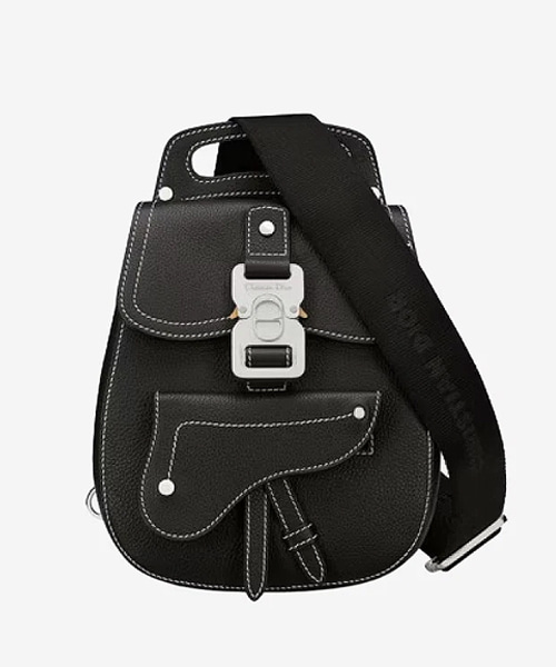 A-42492<br><b>DIOR</b><br>갤럽 미니 슬링백 그레인드 카프스킨 블랙</b><br>[매장가-350만원대]