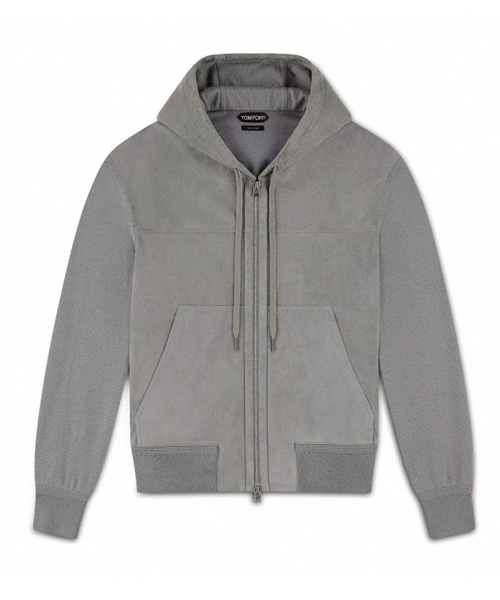 JK-24144<br><b>TOM FORD</b><br>스웨이드 후디 집업 자켓</b><br>[매장가-500만원대]
