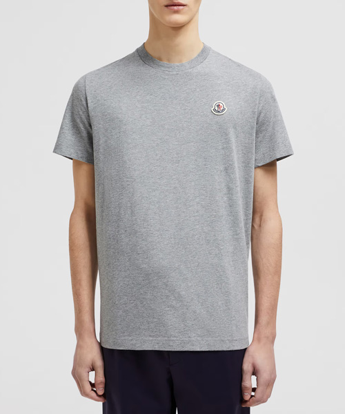 T-30637<br><b>MONCLER</b><br>로고 패치 코튼 티셔츠</b><br>[매장가-80만원대]