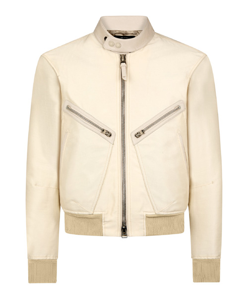 JK-24217<br><b>TOM FORD</b><br>울 실크 레이스 봄버</b><br>[매장가-800만원대]