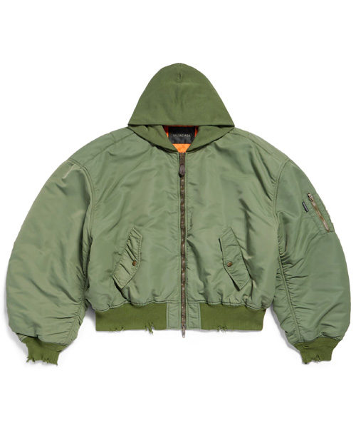 JK-24309<br><b>BALENCIAGA</b><br>보머 다크 그린</b><br>[매장가-420만원대]