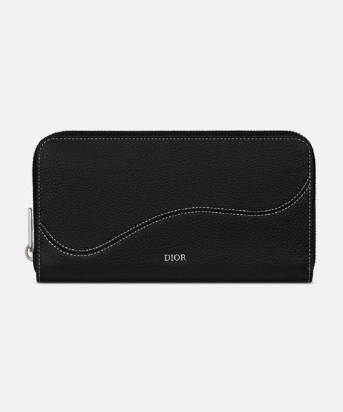A-42462<br><b>DIOR</b><br>새들 지퍼 장지갑</b><br>[매장가-130만원대]
