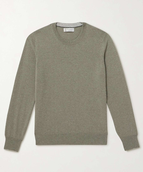 T-30694<br><b>BRUNELLO CUCINELLI</b><br>캐시미어 스웨터</b><br>[매장가-150만원대]