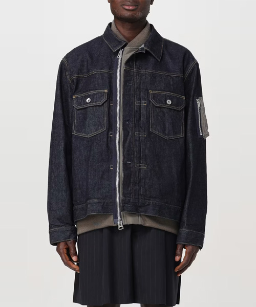 JK-24166<br><b>SACAI</b><br>데님 MA-1 데님 자켓</b><br>[매장가-180만원대]