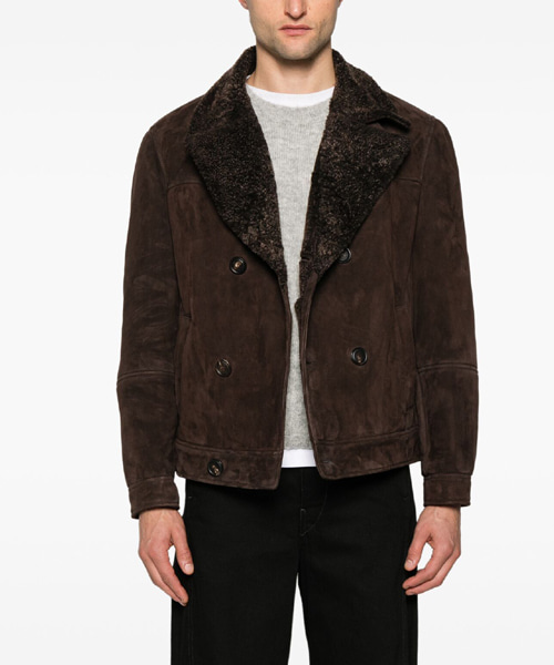 JK-24096<br><b>BRUNELLO CUCINELLI</b><br>시어링 피코트</b><br>[매장가-1500만원대]