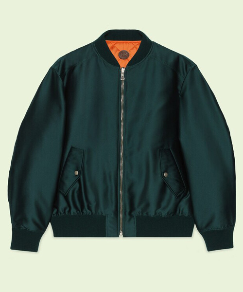 JK-24334<br><b>GUCCI</b><br>리버시블 퀄팅 실크 새틴 재킷</b><br>[매장가-400만원대]