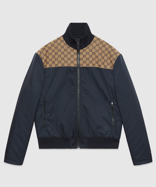 JK-24157<br><b>GUCCI</b><br>나일론 캔버스 GG 집업 자켓</b><br>[매장가-260만원대]