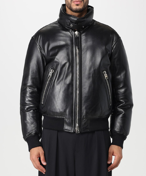 JK-24147<br><b>TOM FORD</b><br>레더 봄버 자켓</b><br>[매장가-1000만원대]