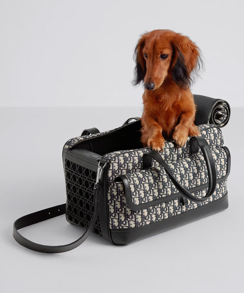 A-42287<br><b>DIOR</b><br>디올 오블리크 자카드 펫 캐리어 백</b><br>[매장가-400만원대]