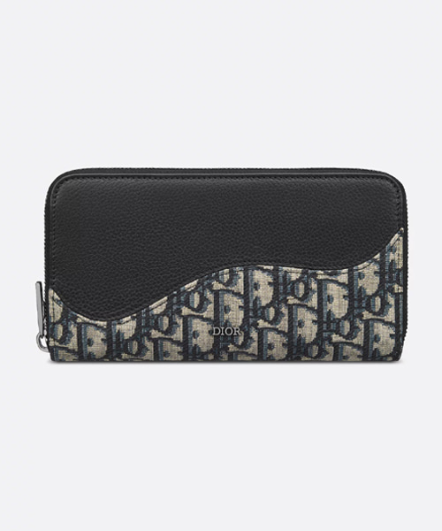 A-42463<br><b>DIOR</b><br>새들 지퍼 장지갑</b><br>[매장가-130만원대]