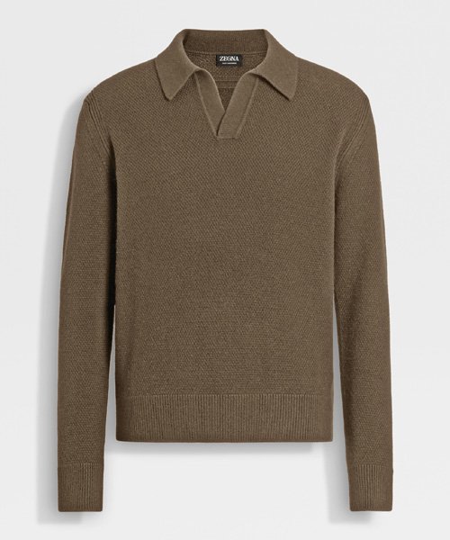 T-30690<br><b>ZEGNA</b><br>오아시 캐시미어 폴로 셔츠</b><br>[매장가-200만원대]