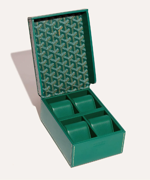 A-42334<br><b>GOYARD</b><br>시계 4개용 보관함</b><br>[매장가-700만원대]