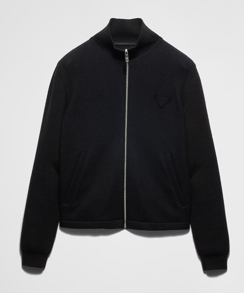 JK-24335<br><b>PRADA</b><br>울 & 캐시미어 집업 가디건</b><br>[매장가-500만원대]