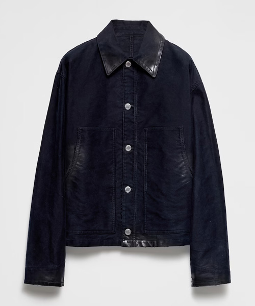 JK-24116<br><b>PRADA</b><br>몰스킨 블루종 자켓</b><br>[매장가-400만원대]