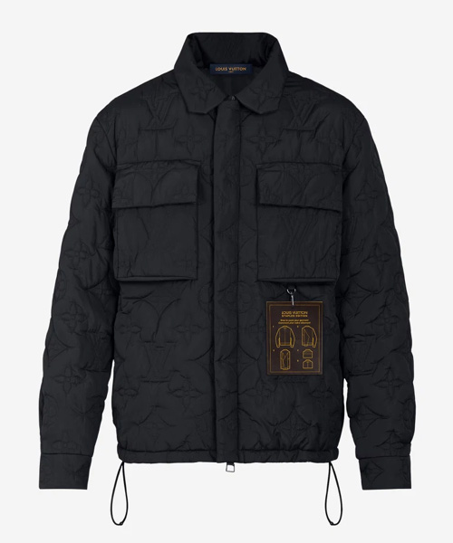 JK-24191<br><b>LOUIS VUITTON</b><br>모노그램 라이트 패디드 블루종</b><br>[매장가-380만원대]