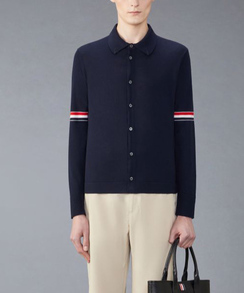 S-5473<br><b>THOM BROWNE</b><br>메리노 울 암밴드 셔츠</b><br>[매장가-170만원대]