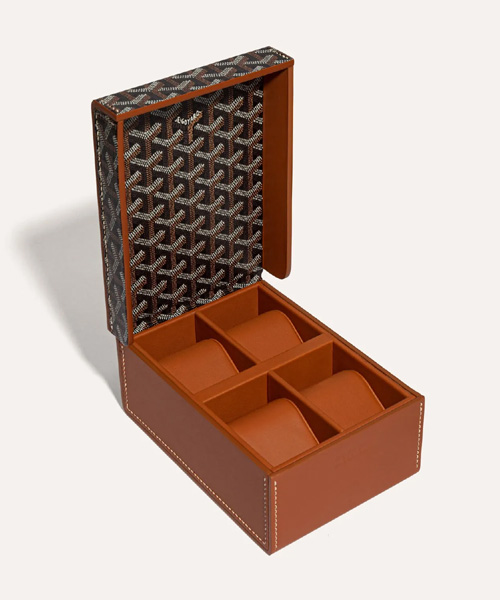 A-42333<br><b>GOYARD</b><br>시계 4개용 보관함</b><br>[매장가-700만원대]