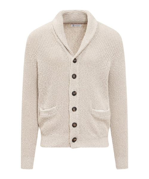 JK-24281<br><b>BRUNELLO CUCINELLI</b><br>싱글 브레스티드 가디건</b><br>[매장가-200만원대]