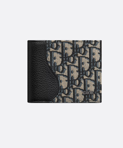 A-42465<br><b>DIOR</b><br>새들 2단 카드 지갑</b><br>[매장가-85만원대]