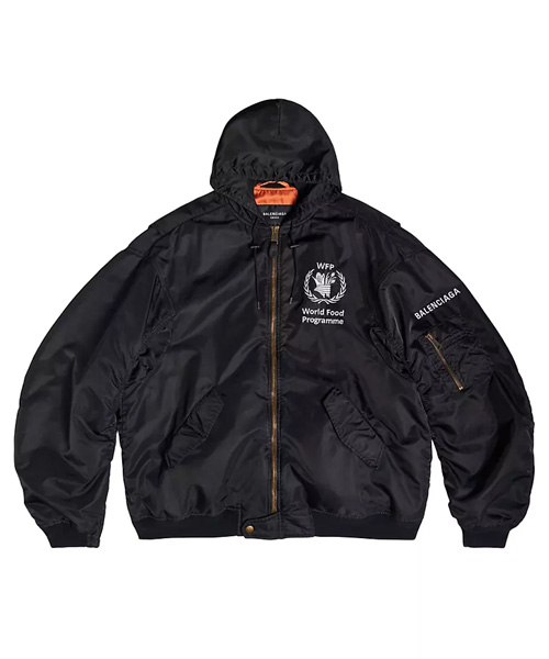 JK-24316<br><b>BALENCIAGA</b><br>WFP 라이트 후드 봄버 자켓</b><br>[매장가-400만원대]