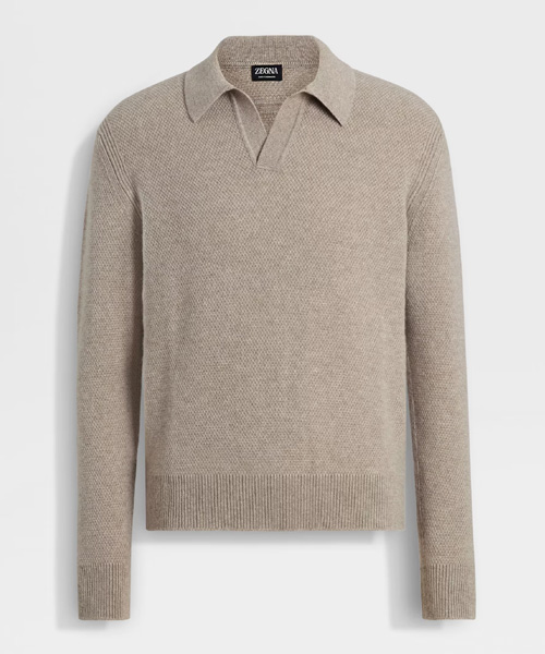 T-30689<br><b>ZEGNA</b><br>오아시 캐시미어 폴로 셔츠</b><br>[매장가-200만원대]