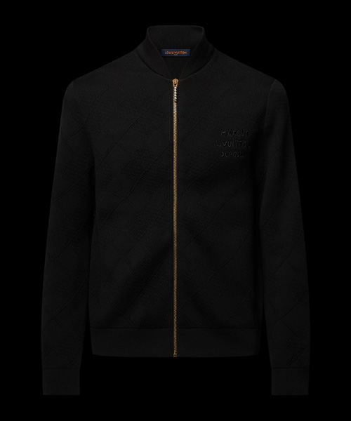 JK-24529<br><b>LOUIS VUITTON</b><br>텍스처드 니트 울 블렌드 블루종</b><br>[매장가-340만원대]