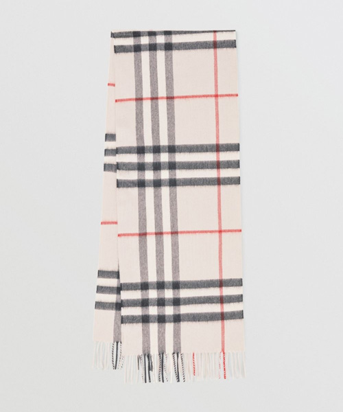 A-42990<br><b>BURBERRY</b><br>클래식 체크 캐시미어 스카프</b><br>[매장가-80만원대]