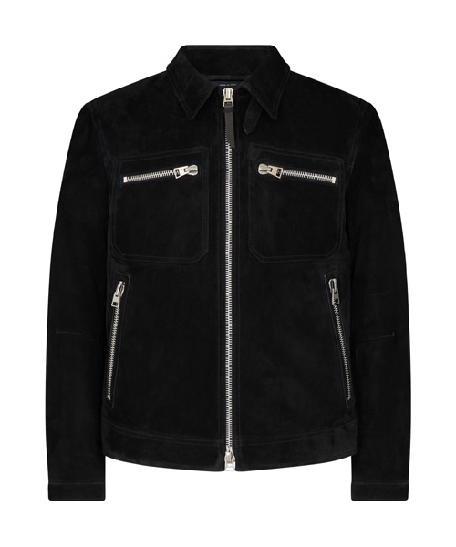 JK-24391<br><b>TOM FORD</b><br>소프트 스웨이드 블루종 자켓</b><br>[매장가-600만원대]