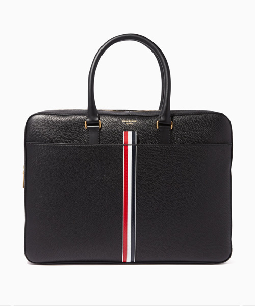 A-42721<br><b>THOM BROWNE</b><br>가죽 비즈니스 백</b><br>[매장가-480만원대]
